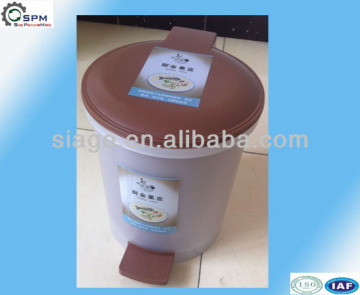 ABS injection plastic mold for trash can