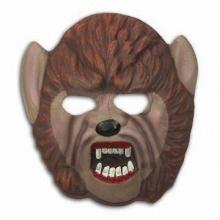 Halloween Mask in Werewolf Shape, Made of EVA, Available in Various Designs and Sizes