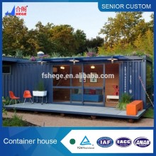 luxury decorated prefab steel villa modified shipping container villas