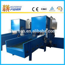 Weighting system bale opening machine