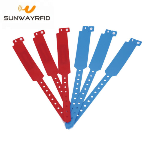 Disposable One Time Using Vinyl RFID Wristband