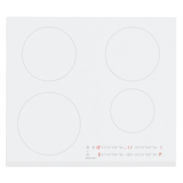 Allemagne Range de cuisine Induction Hob blanc