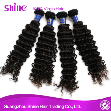 Hot Sale Virgin Deep Wave Hair Weave Extension