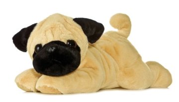 plush dog pug soft toy, plush dog toy