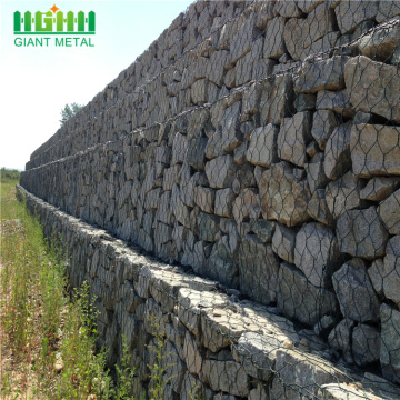 Tamanho galvanizado mergulhado quente da malha de Gabion da caixa de Gabions