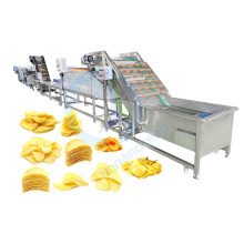 Cassava and Sweet Potato Chips Production Line: Potato Flake and Sweet Potato Chips Making Machine