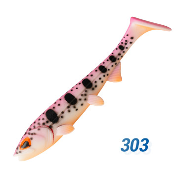 herofuns Soft Plastic Shad Pike Lures for Freshwater Fishing