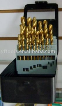 25 Pieces HSS Twist Drill bit Sets