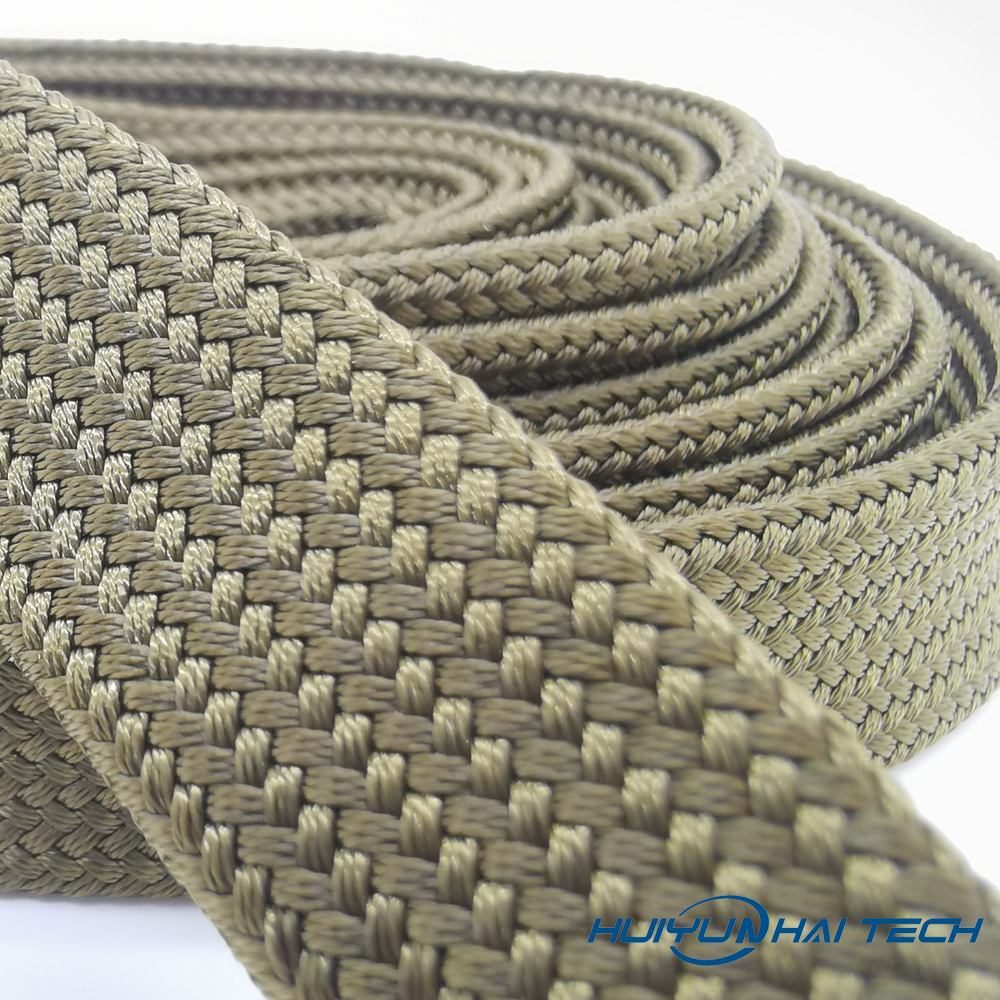 1/8 '' การประดิษฐ์ Nomex Braided Hose Pleeving