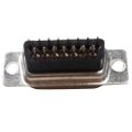 Conector D-SUB macho staight tipo dip de alto perfil