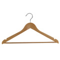 Non-Slip Retro Hotel Home Coat Wooden Hanger