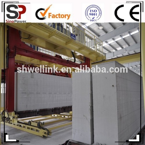 Automatic Autoclave Aerated Concrete Block Mould/Mould Turning Machine Production Line Plant