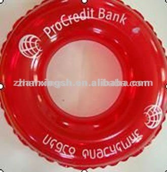 red design inflatable swimming ring,air ring