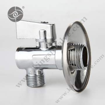 Chrome plate angle valve