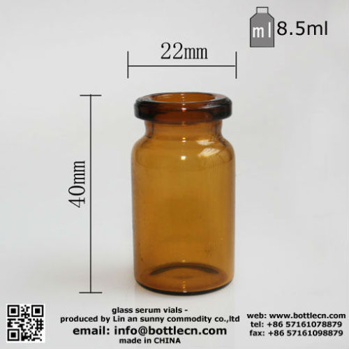 7ml medical injection glass vials packaging factory