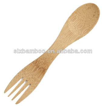 natural color wide bamboo rice spoon