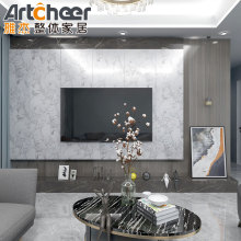 LCD TV Wall Cabinet: Custom Floating Design Unit