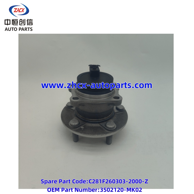 Zadní rozbočovač Rear hub