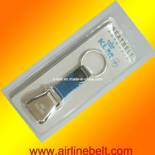 Promotional Aircraft Buckle Seatbelt Key Rings (EDB-13020943)