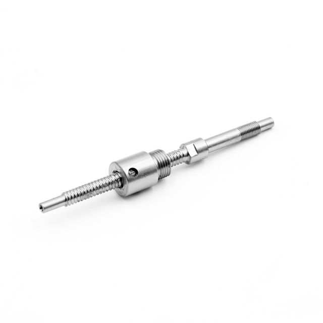 Good precision Miniature ball screw with diameter 4mm