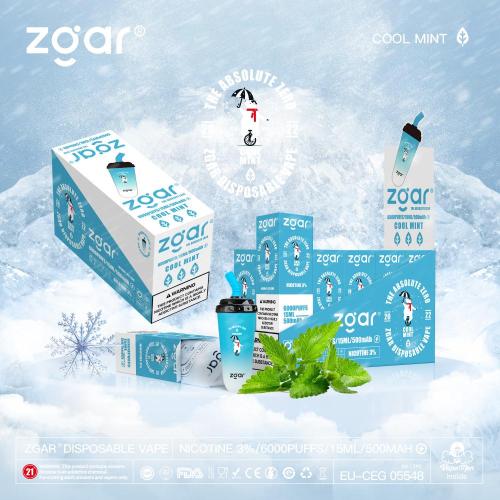 Oem Zgar Wholesale usa e getta con 21 gusti