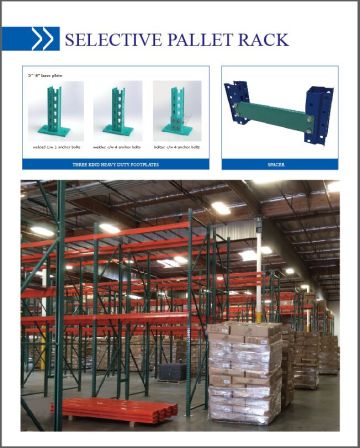 Teardrop Pallet Racking/Pallet racking