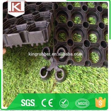 Good quality anti slip honey comb rubber mat