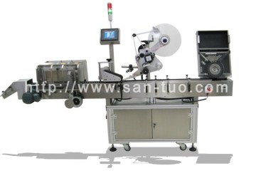 Battery labeling machine