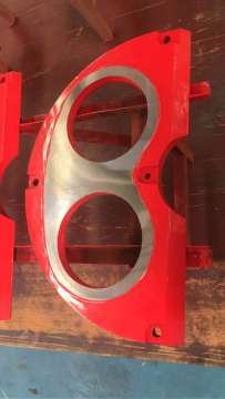 Sermac braide wear plate and cuuting ring