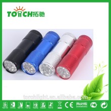 Promotional aluminum outdoor led flashlight