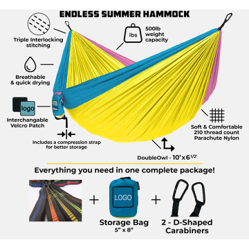 Camping Hammock with Ropes