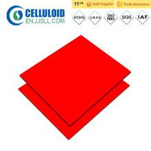 red celluloid plate mono color  for guitar picks