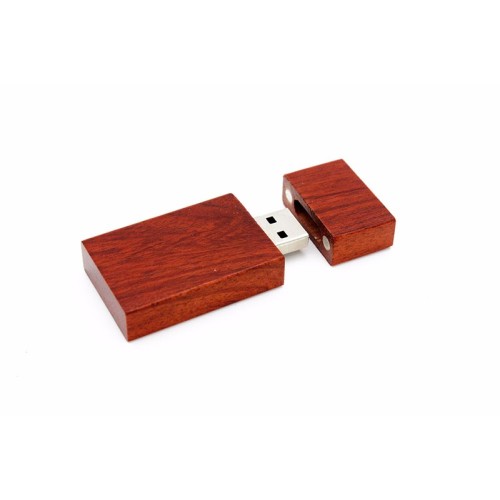 Memoria USB barata de madera de bambú