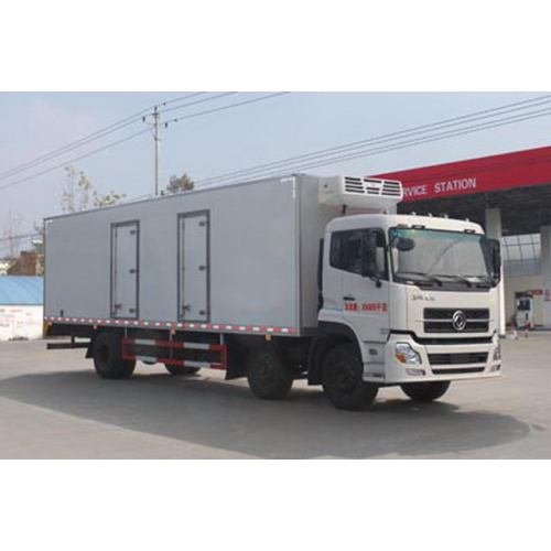 Camion de boîte de réfrigérateur de Dongfeng Tianlong 6X2