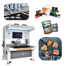 Digital Enamel Dispensing System for Keychains