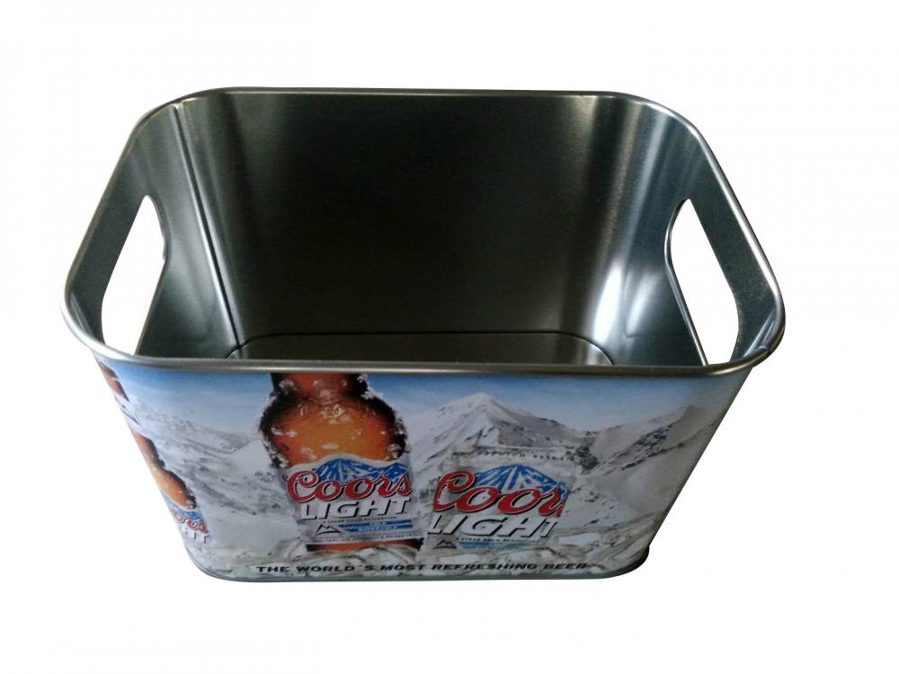 Square Ice Bucket for advertising