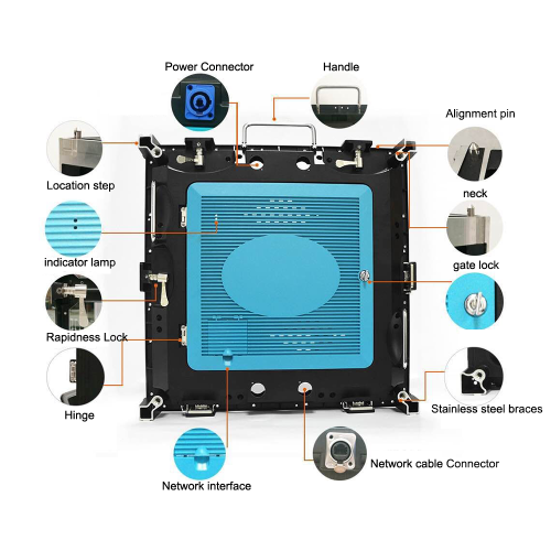 P1.66 Ultra HD-Videowand-LED-Bildschirm