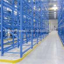 Narrow aisle pallet racks