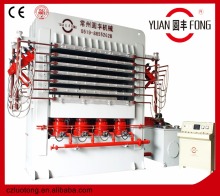 Plywood hot press melamine lamination press machine
