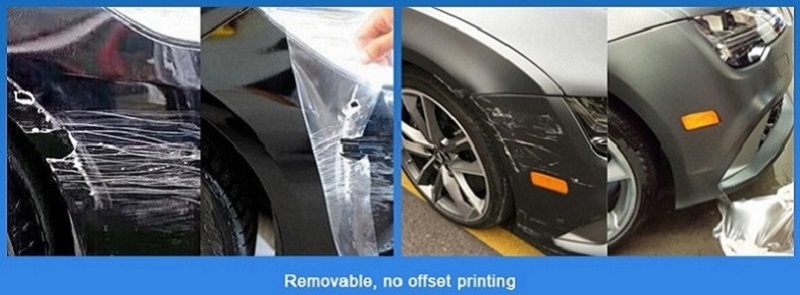 Clear Bra Car Removable