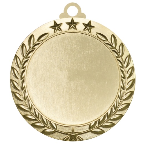 Medalla en blanco de recuerdo chapado en oro en blanco personalizado al por mayor