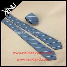 Dry-clean Only 100% Handmade Polyester Woven Cheap Skinny School Neck Ties