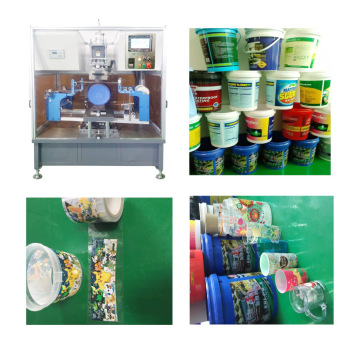 Plastic Container Bucket Label Heat Transfer Equipment