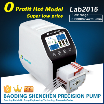 Heat resistant silicone tubing peristaltic pump