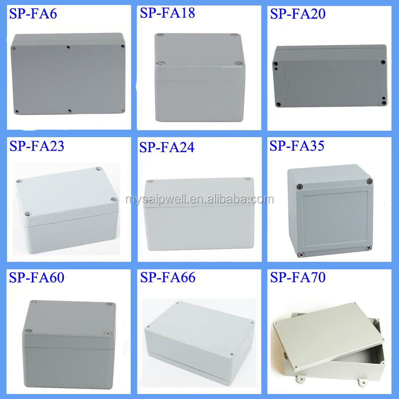 SAIPWELL/SAIP 188*120*78mm IP65 Waterproof Enclosure Aluminium Box for Electronic