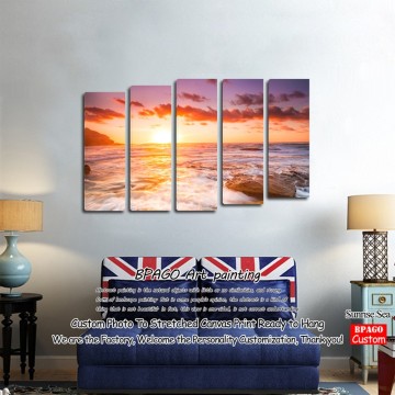 Handmade scenery canvas paintings abstract art