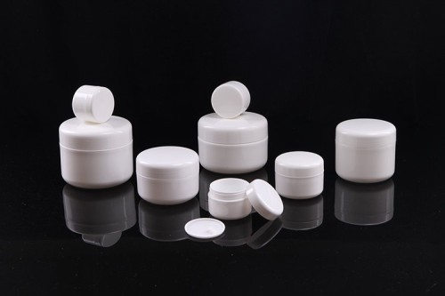 pp cream jar plastic bottle Color can be changed cosmetics container for skin care use