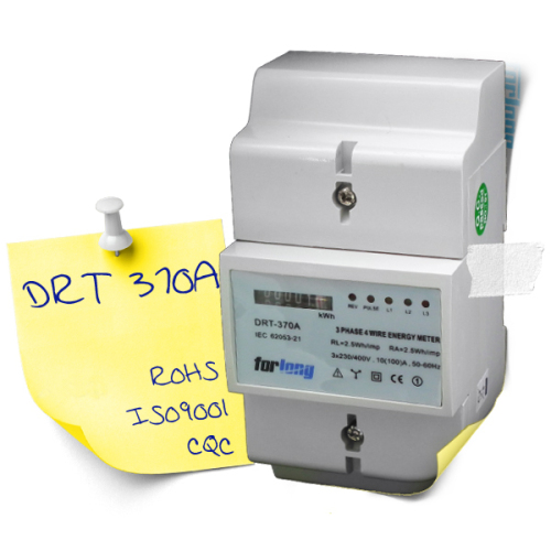 OEM DIN rail Three phase four wire secure energy meters ltd