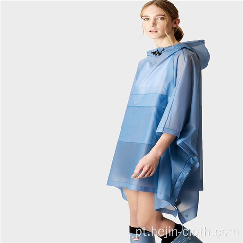 Raincape adulto de PVC de alto reflexo