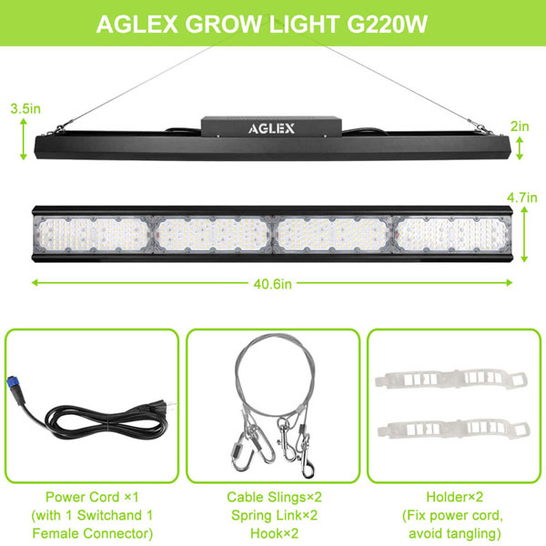 Led linear wachsen Lichtleiste für Pflanzen